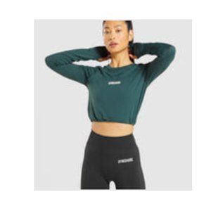 Gymshark Breeze Lightweight Seamless Set- Dark Green